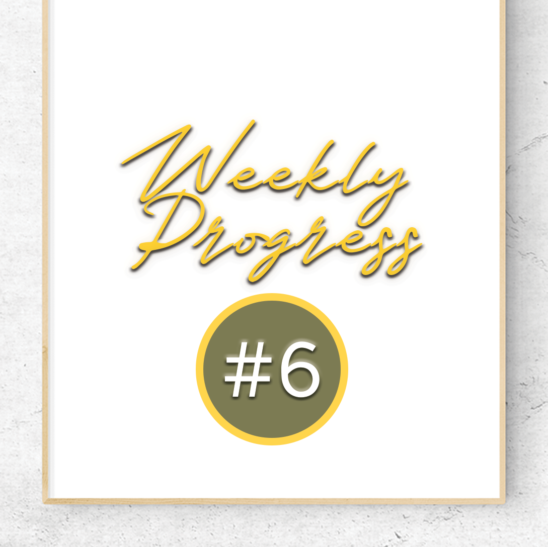 Weekly Progress #6